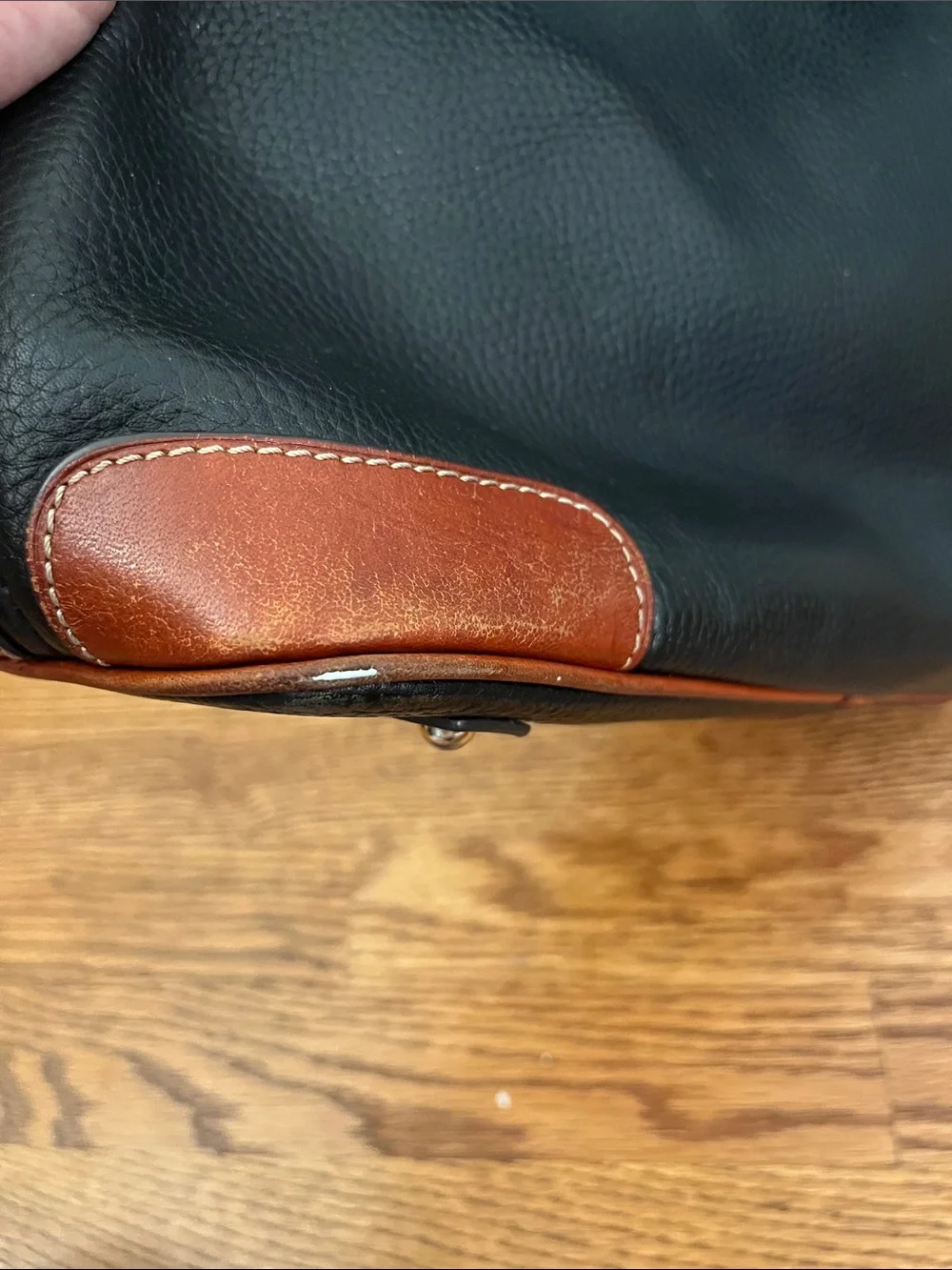 Dooney & Bourke Hobo Shoulder Bag Navy Pebbled Leather K10716120